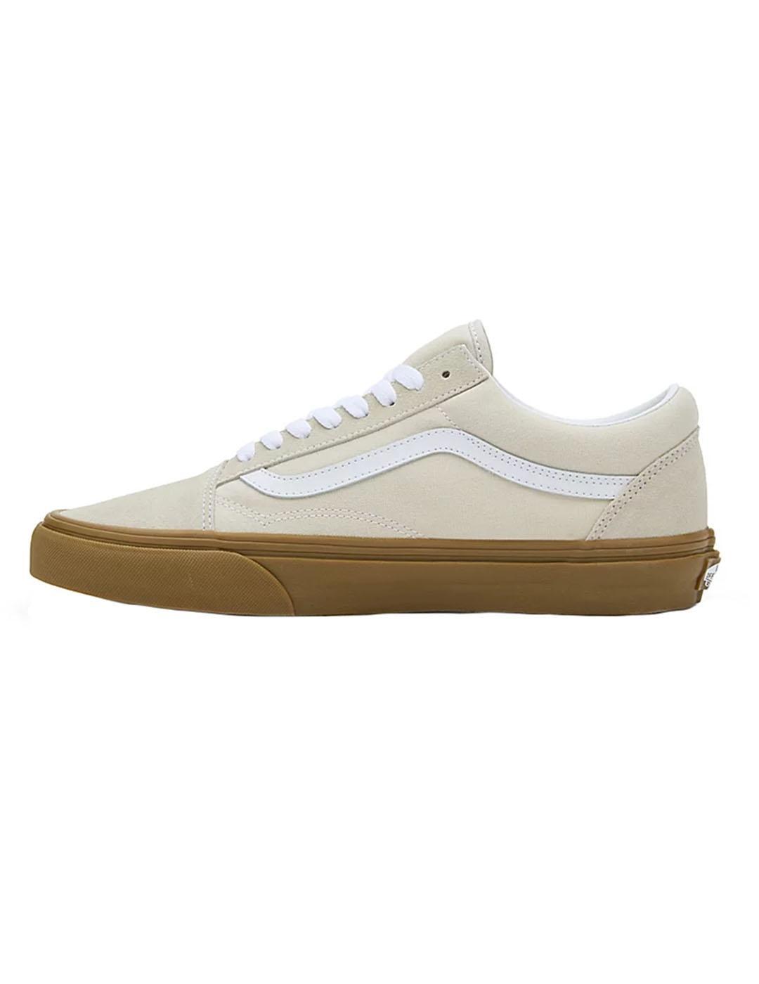 Scarpe da uomo Vans Old skool beige 2/7