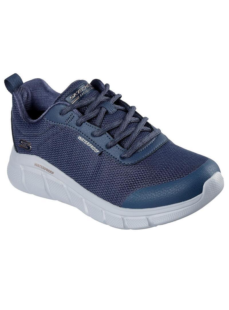 Zapatillas para Mujer Skechers Bobs sport Gris 3/5