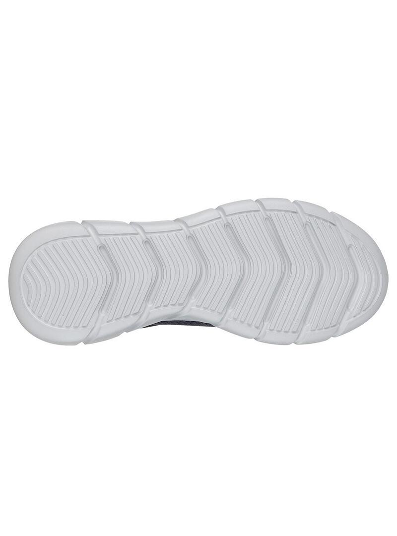 Sapatilhas femininas Skechers azul-marinho. 5/5