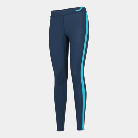 Legging Long Running Femme Joma Ascona Bleu Marine