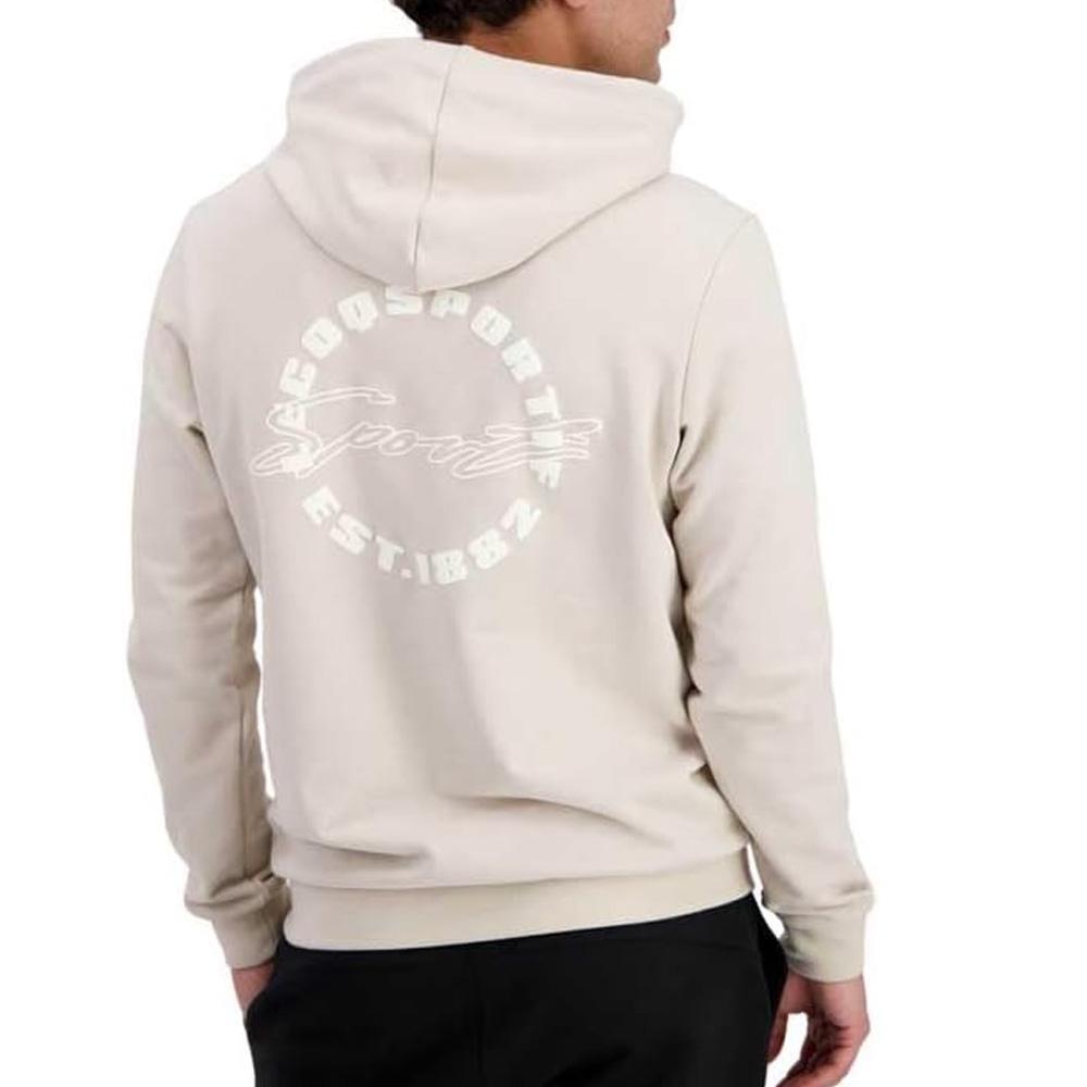 Sweat Beige Homme Le Coq Sportif Contemporain N°1 Peyote 2/5
