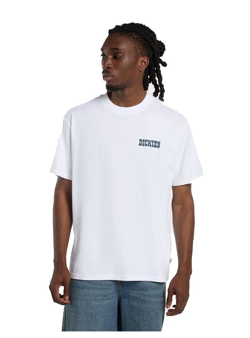 T-shirt pour homme Dickies Plain city Blanc 3/7
