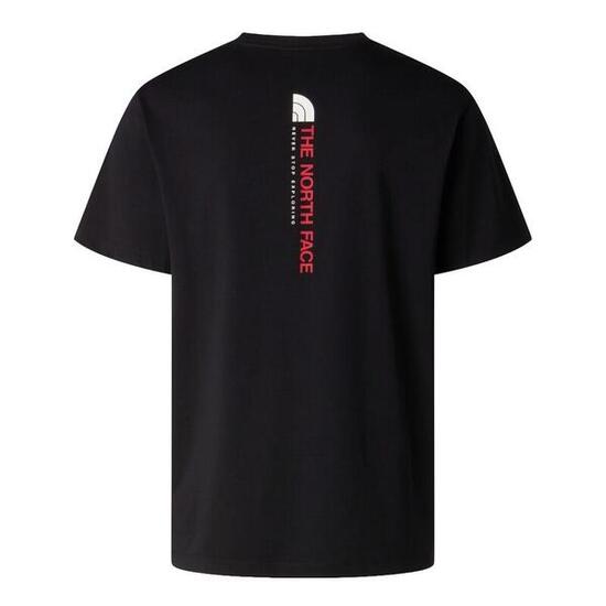 Maglietta casual da uomo The North Face - Cotone nero Regular fit