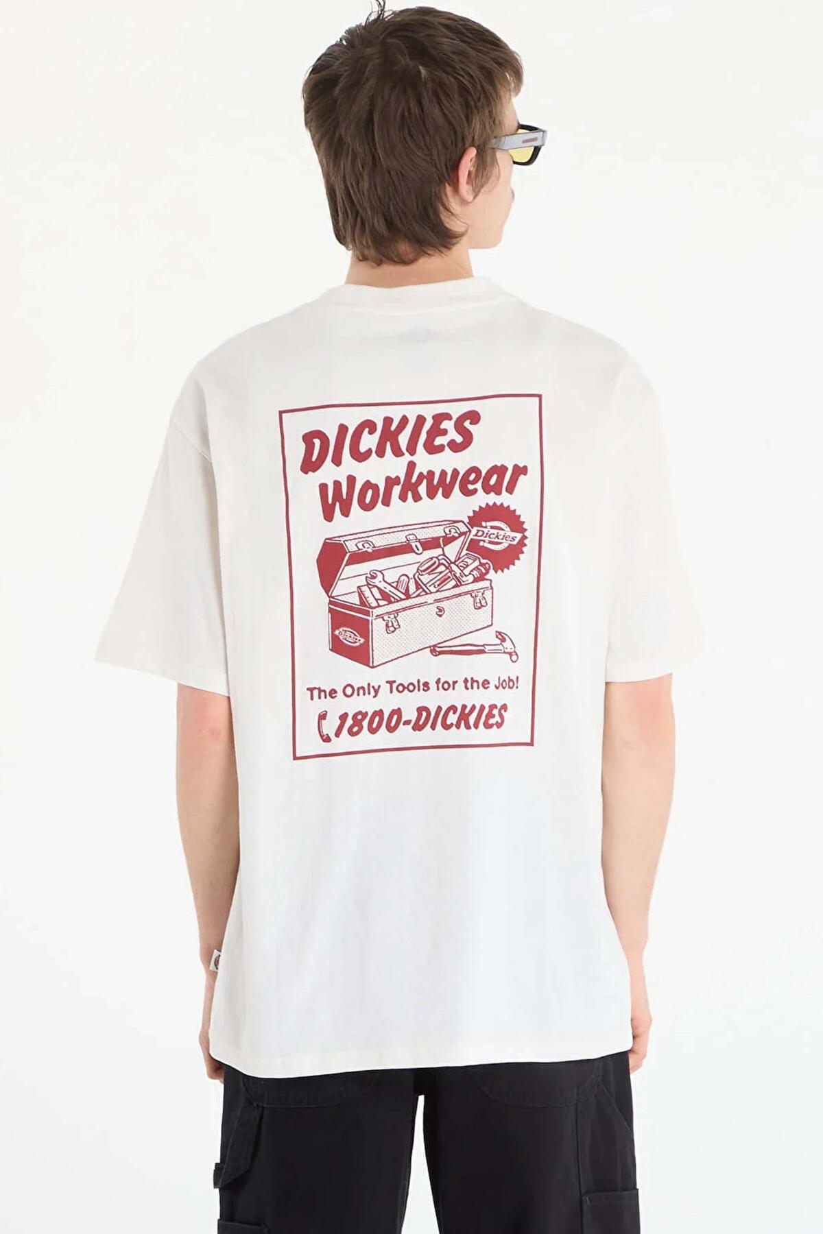 Maglietta Dickies Modello Dk0a8853c481 Colore Bianco 5/6