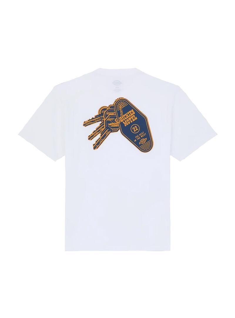 T-shirt pour homme Dickies Plain city Blanc 2/7