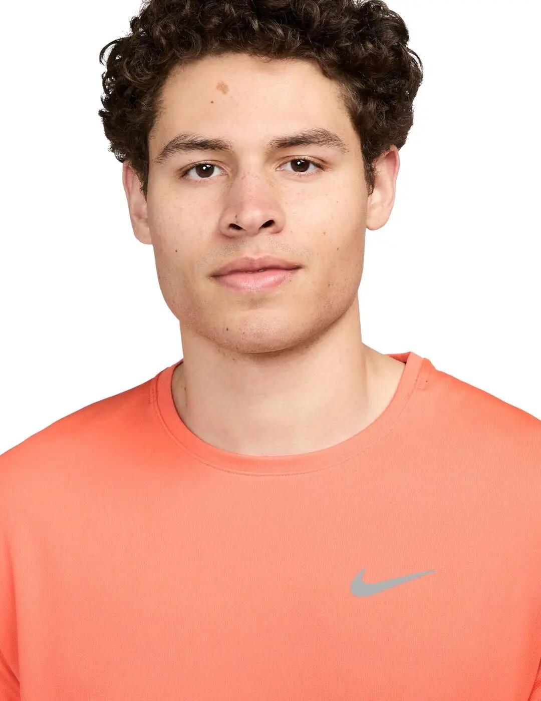 Camiseta para Hombre Nike Miller Naranja 3/4