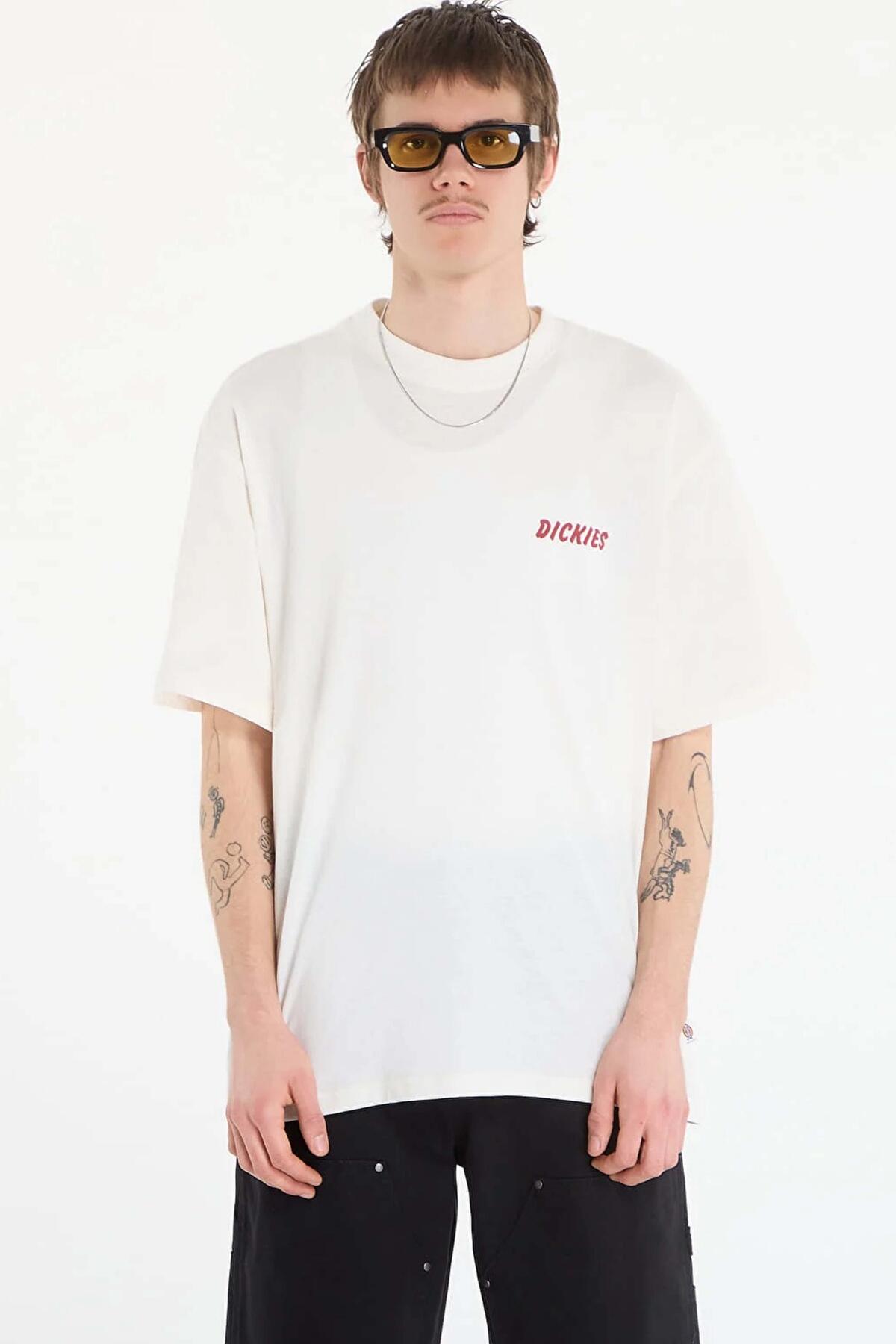 Maglietta Dickies Modello Dk0a8853c481 Colore Bianco 4/6