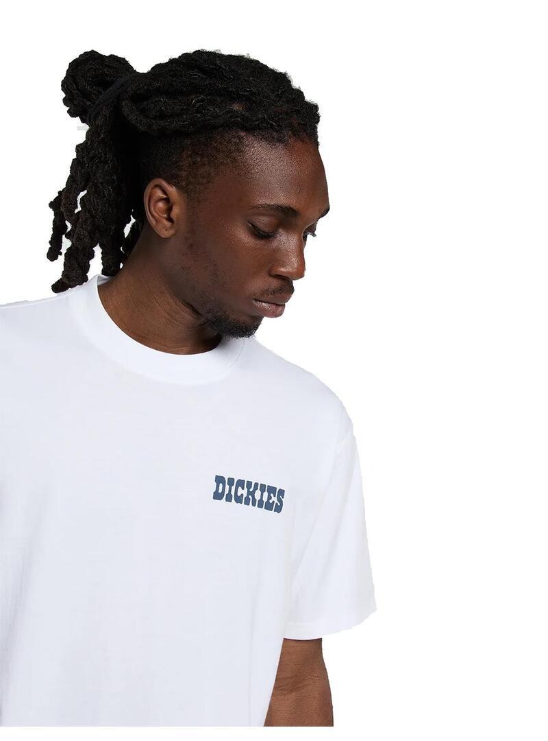 T-shirt pour homme Dickies Plain city Blanc 5/7