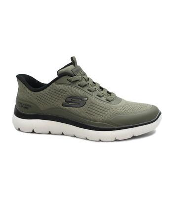 Chaussures pour hommes Skechers Summits Leyter slip-ins Vert.