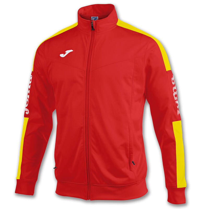 Felpa Joma Chaqueta Championship Iv Rojo-Amarillo Adulto