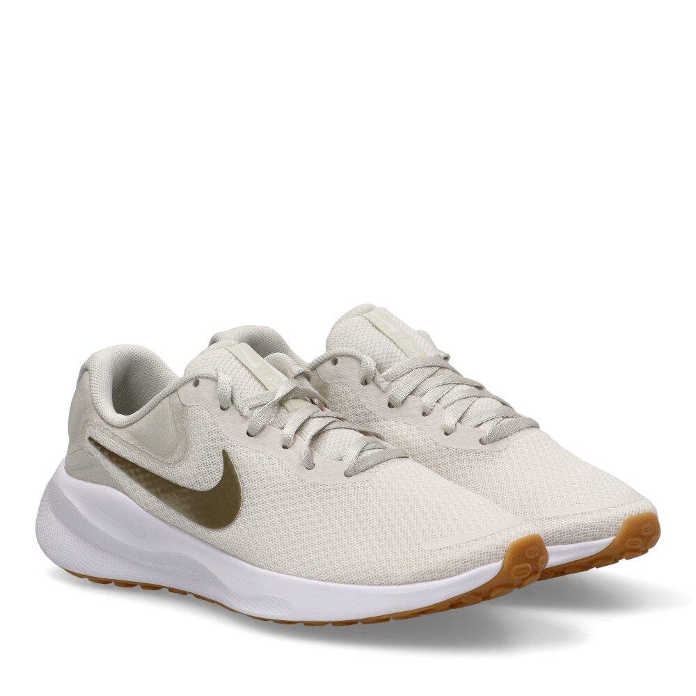 Deportivas Running Mujer Suela Plana - Modelo Fb2208 Beige 2/6