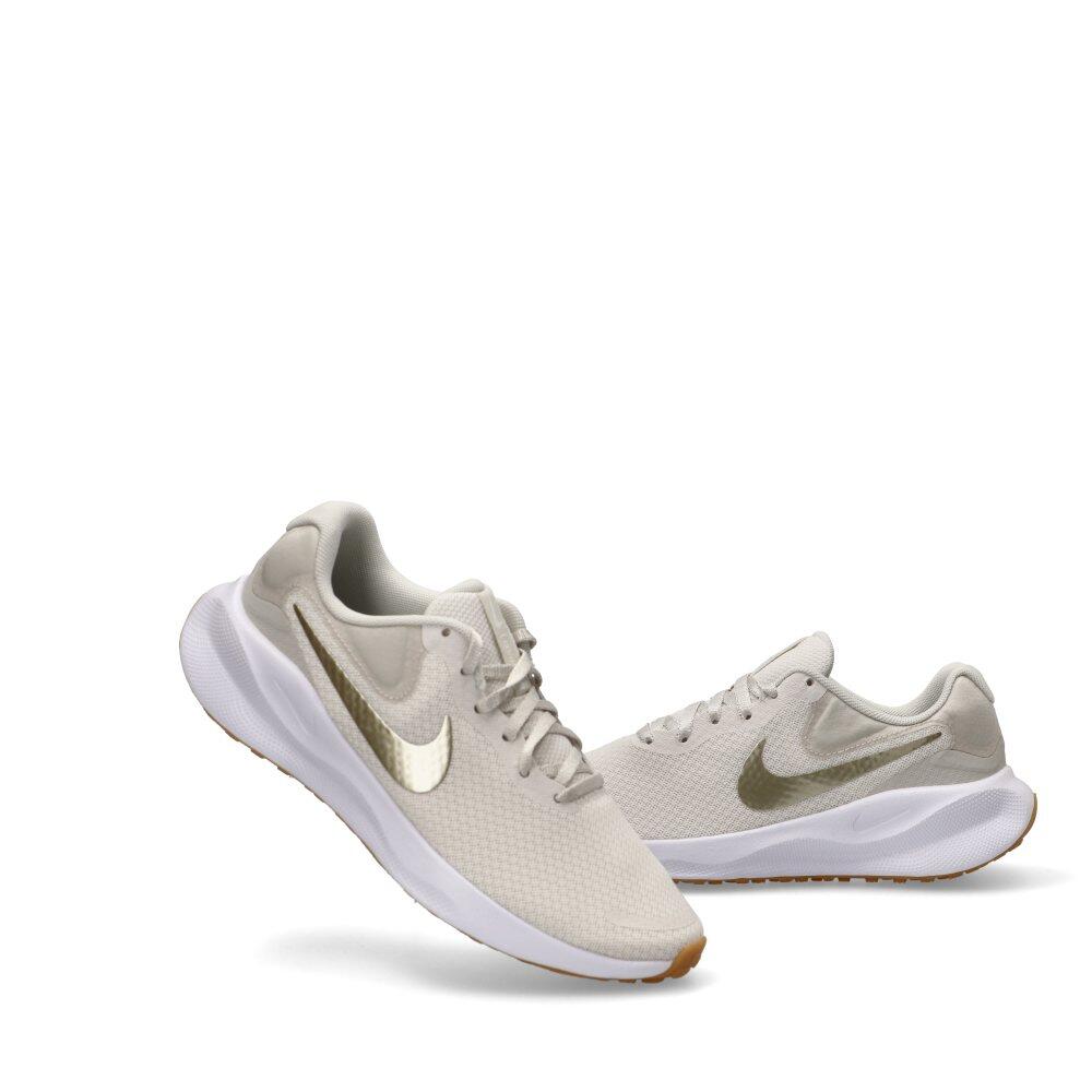 Deportivas Running Mujer Suela Plana - Modelo Fb2208 Beige 5/6