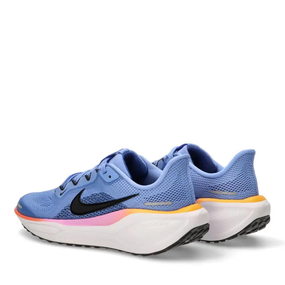 Deportivas Running Mujer Suela Plana - Modelo Fn5041 Azul 4/7
