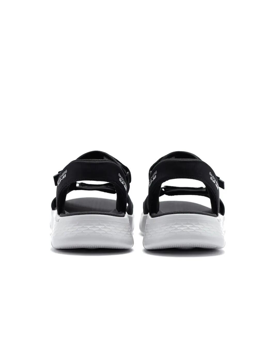 Tênis masculino Skechers Slip-ins go walk flex preto. 5/6