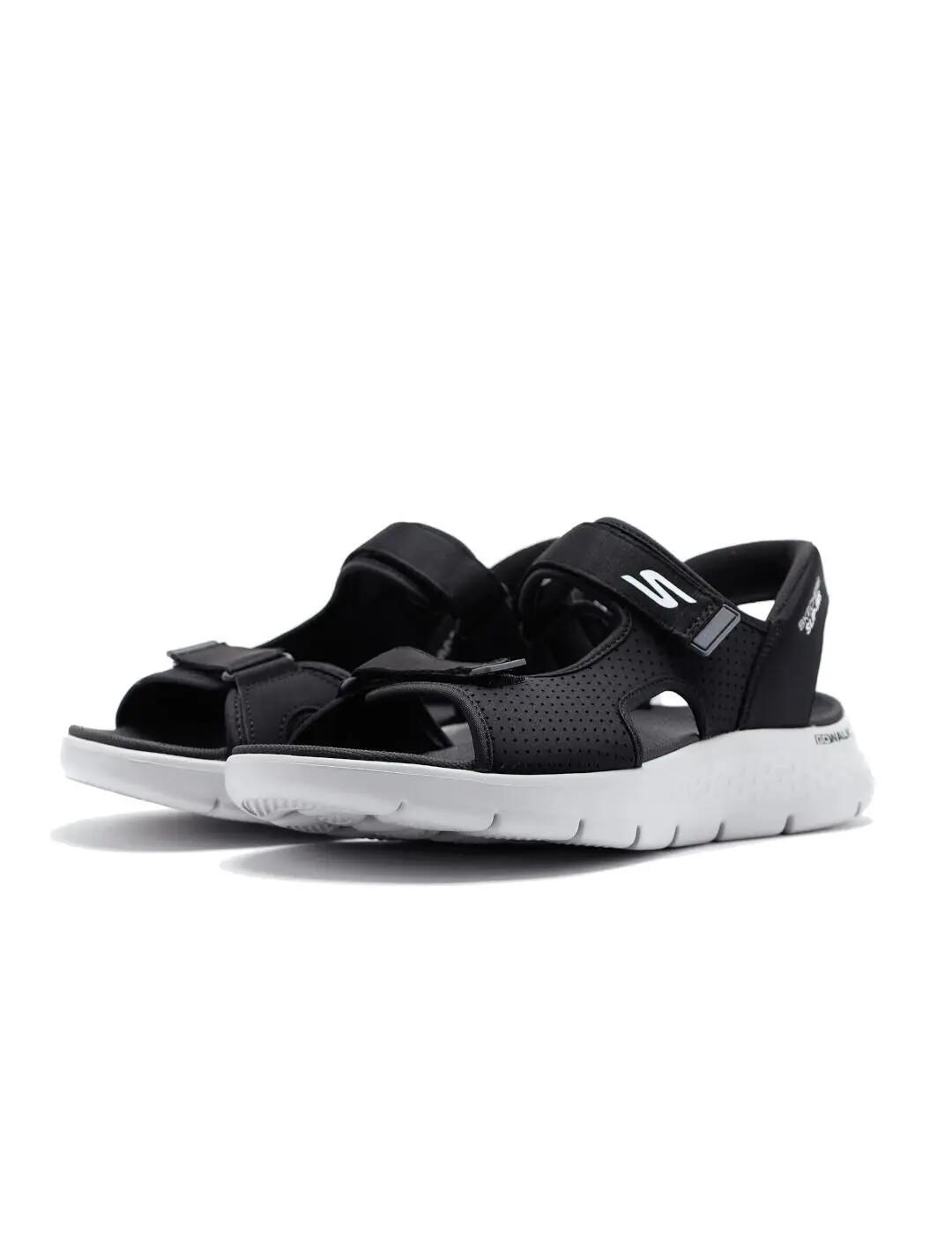 Tênis masculino Skechers Slip-ins go walk flex preto. 4/6