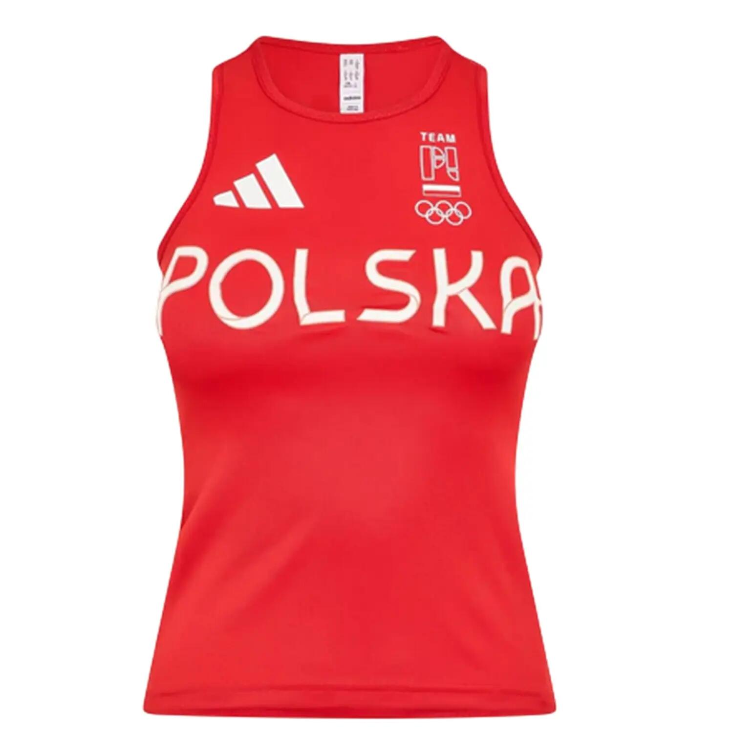 Adidas Womens/Ladies Poland Olympic Team Slim Tank Top