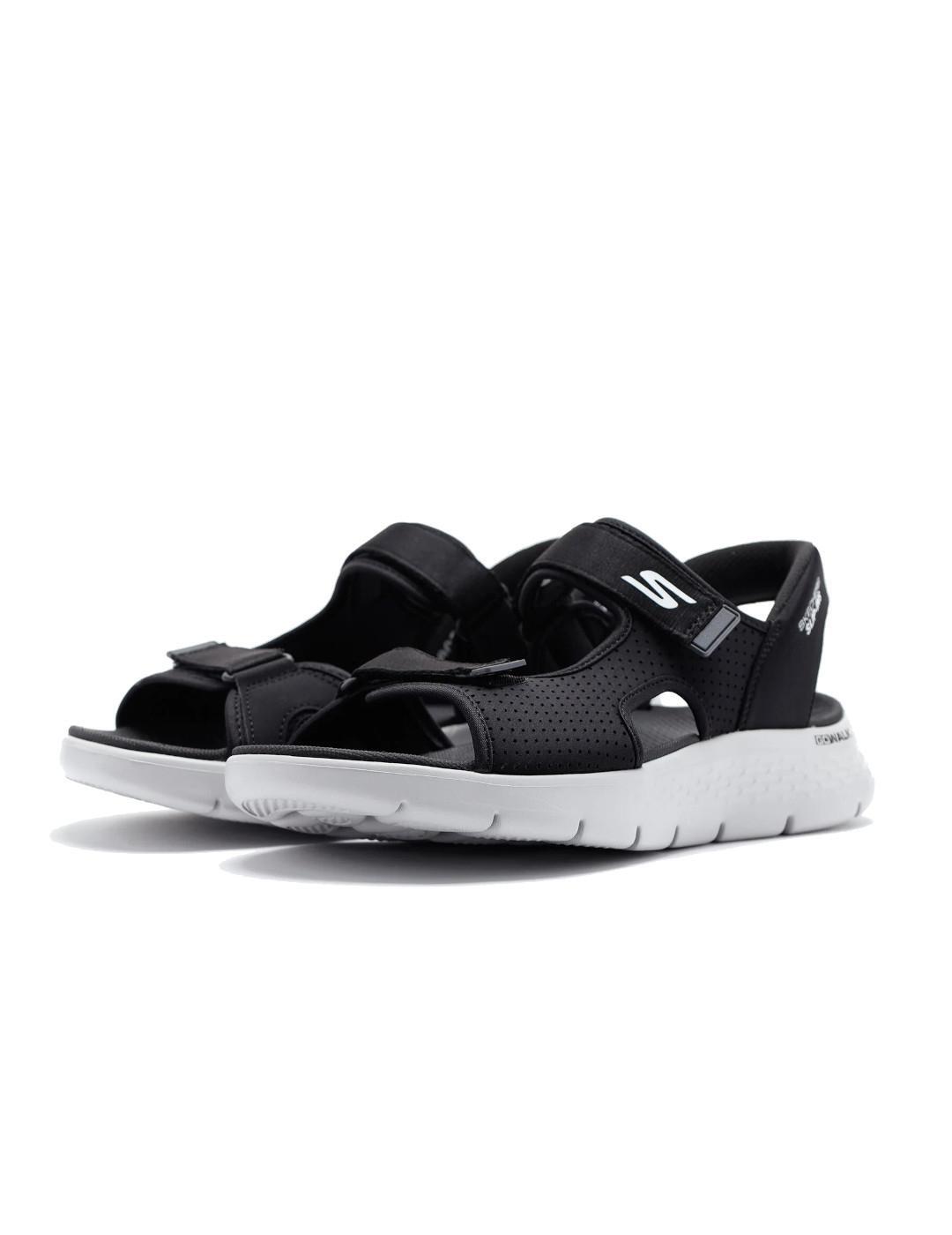 Tênis masculino Skechers Slip-ins go walk flex preto. 4/6