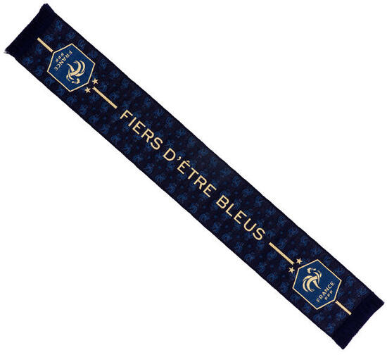 Echarpe FFF - Collection officielle Equipe de France de Football - 140 cm