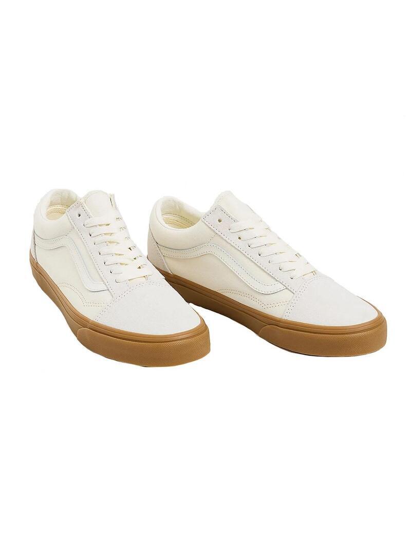 Zapatilla Vans Old skool Beige 3/5