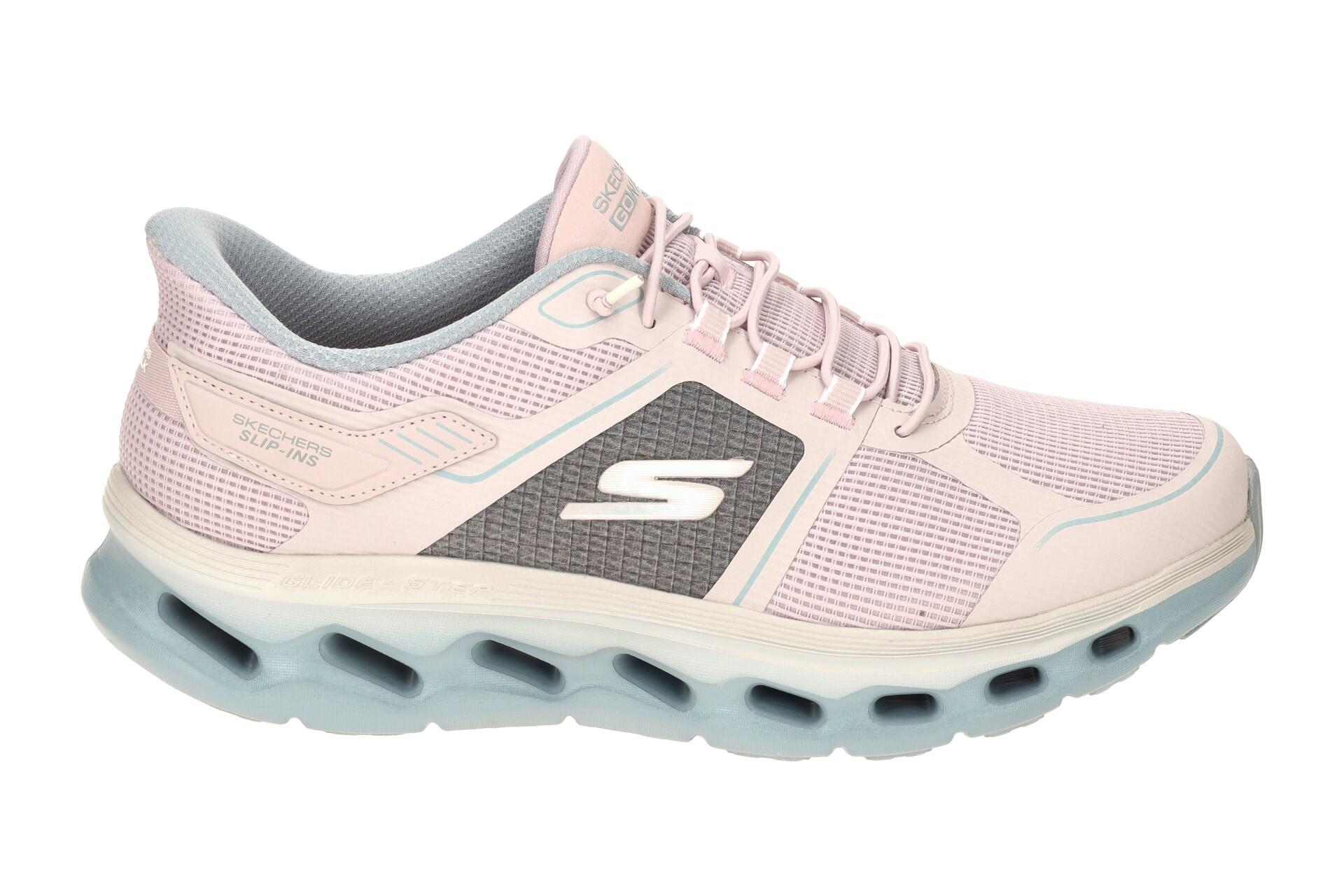 Scarpe Donna Skechers Go Walk Glide Step 2.0 grigio 2/7