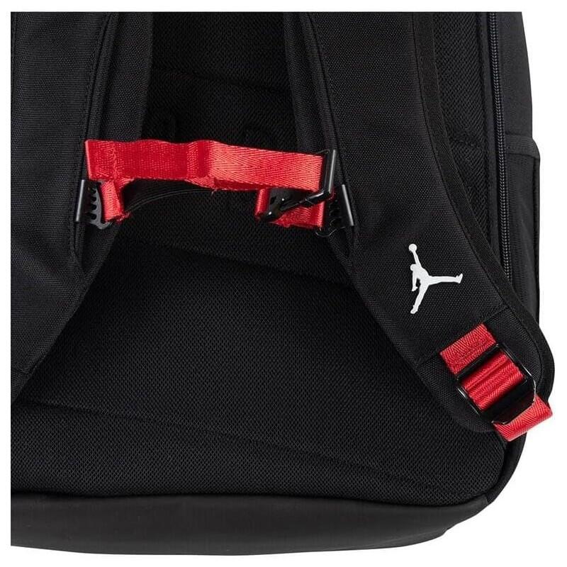 Mochila Casual Unisex Jordan BK OS ONLY Negro. Espaciosa 4/7
