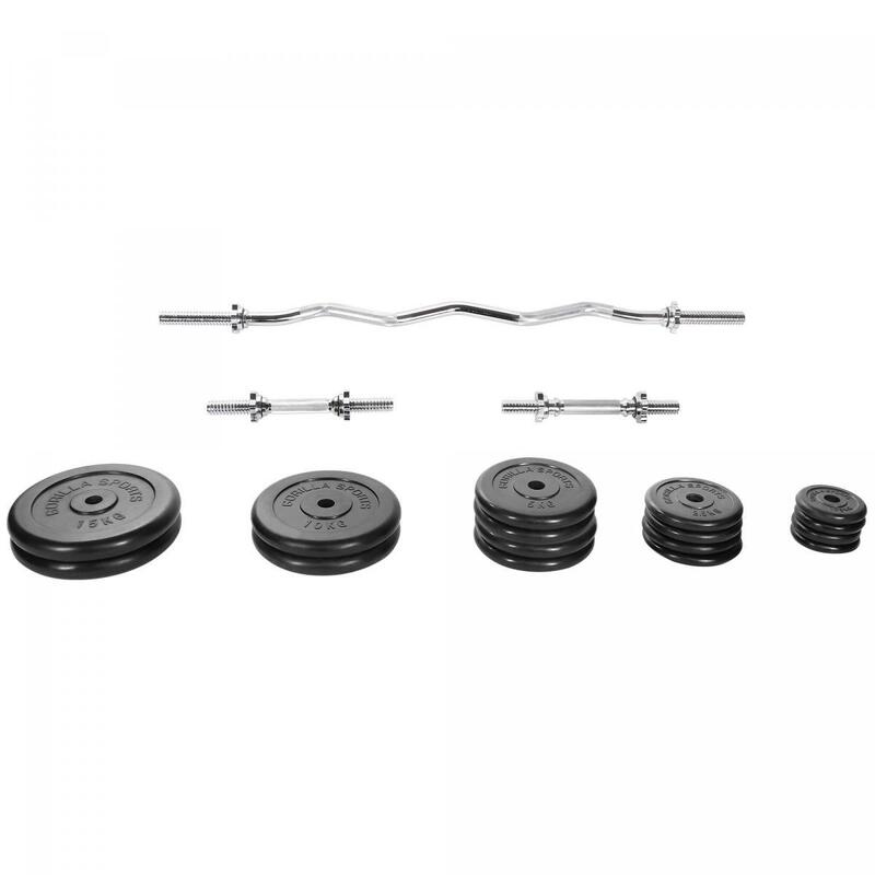 Set complet bara Z + discuri cauciuc 70kg