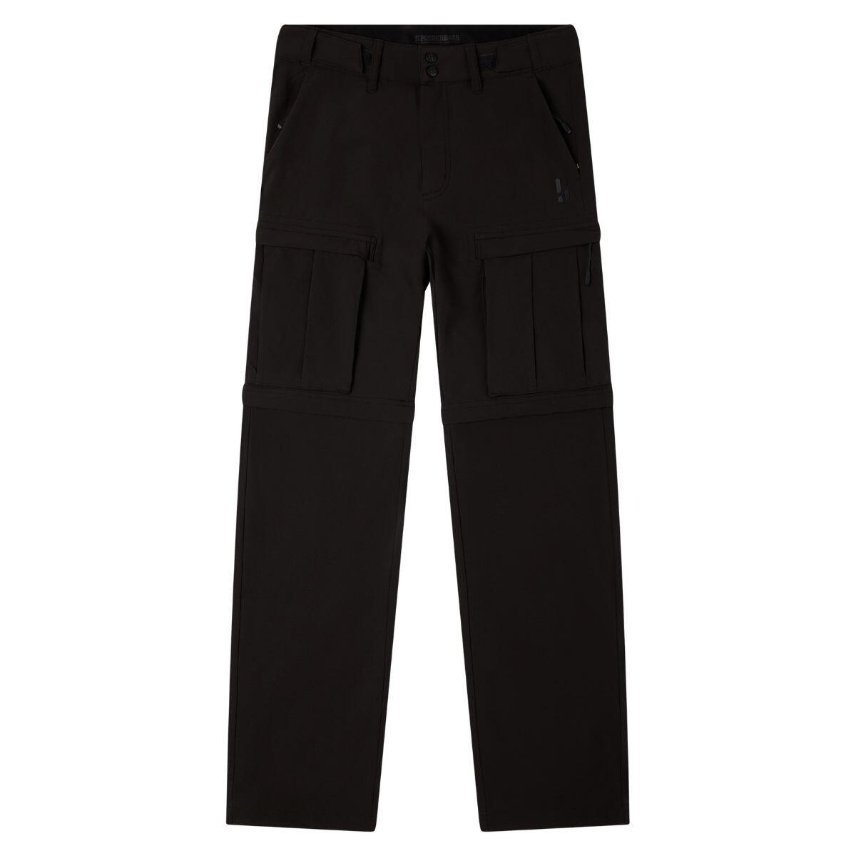 Spodnie outdoor z odpinanymi nogawkami trekkingowe unisex SOLX czarne 3/4