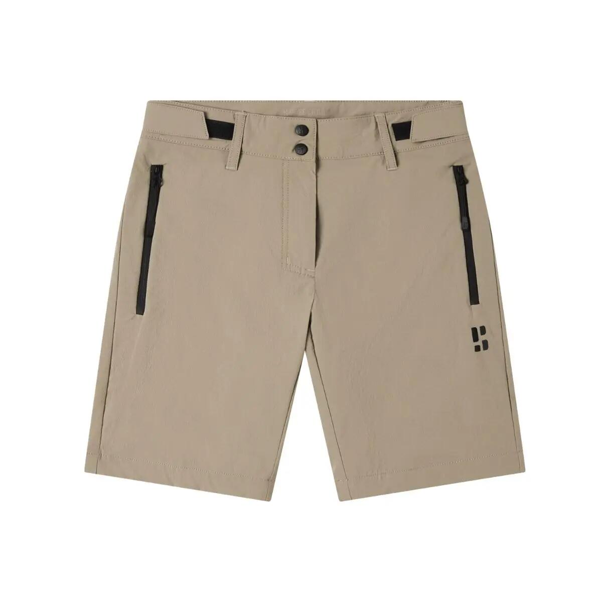 Kurze Outdoorhose - Wandern - Unisex - SOLX - Vintage Khaki 3/4