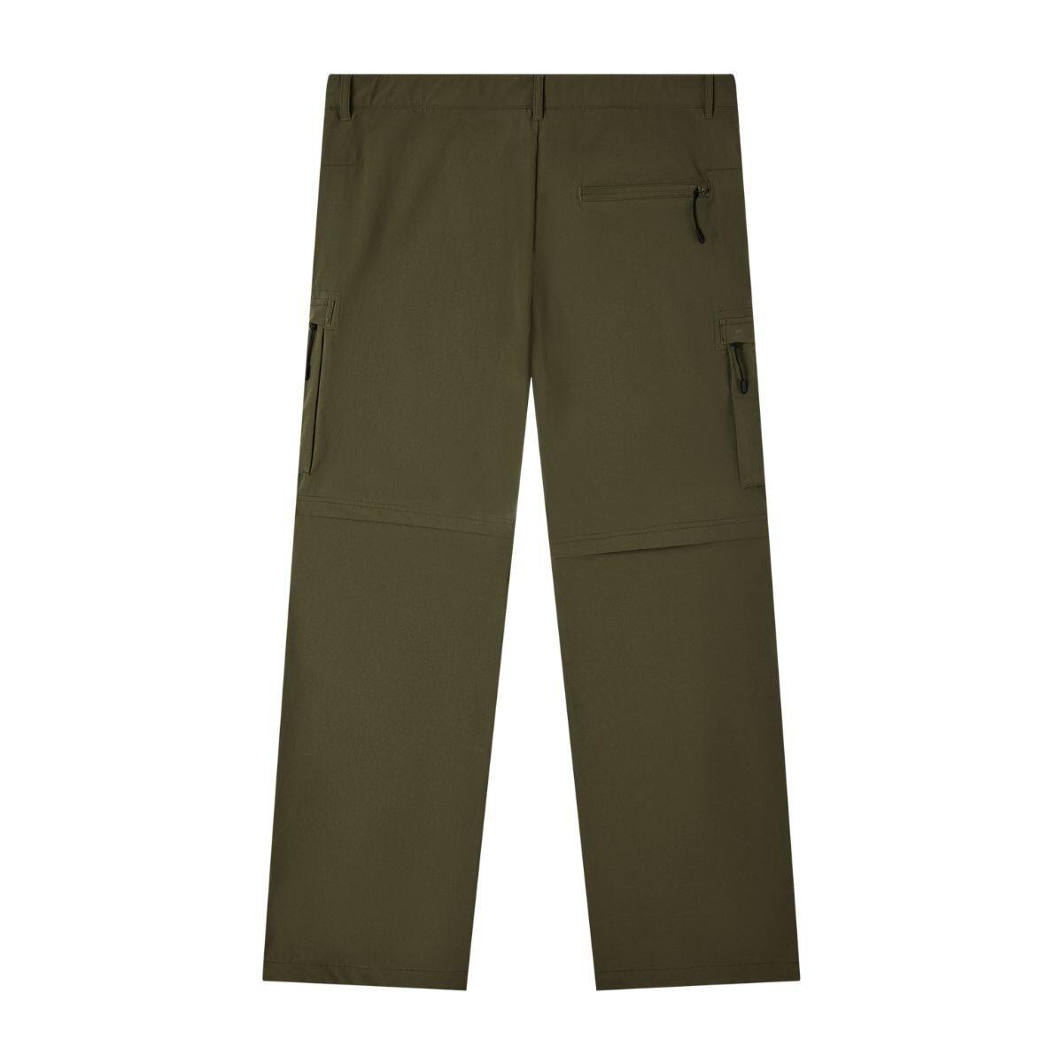 Pantalón Outdoor Desmontable - Senderismo - Unisex - SOLX - Verde Oliva 4/4