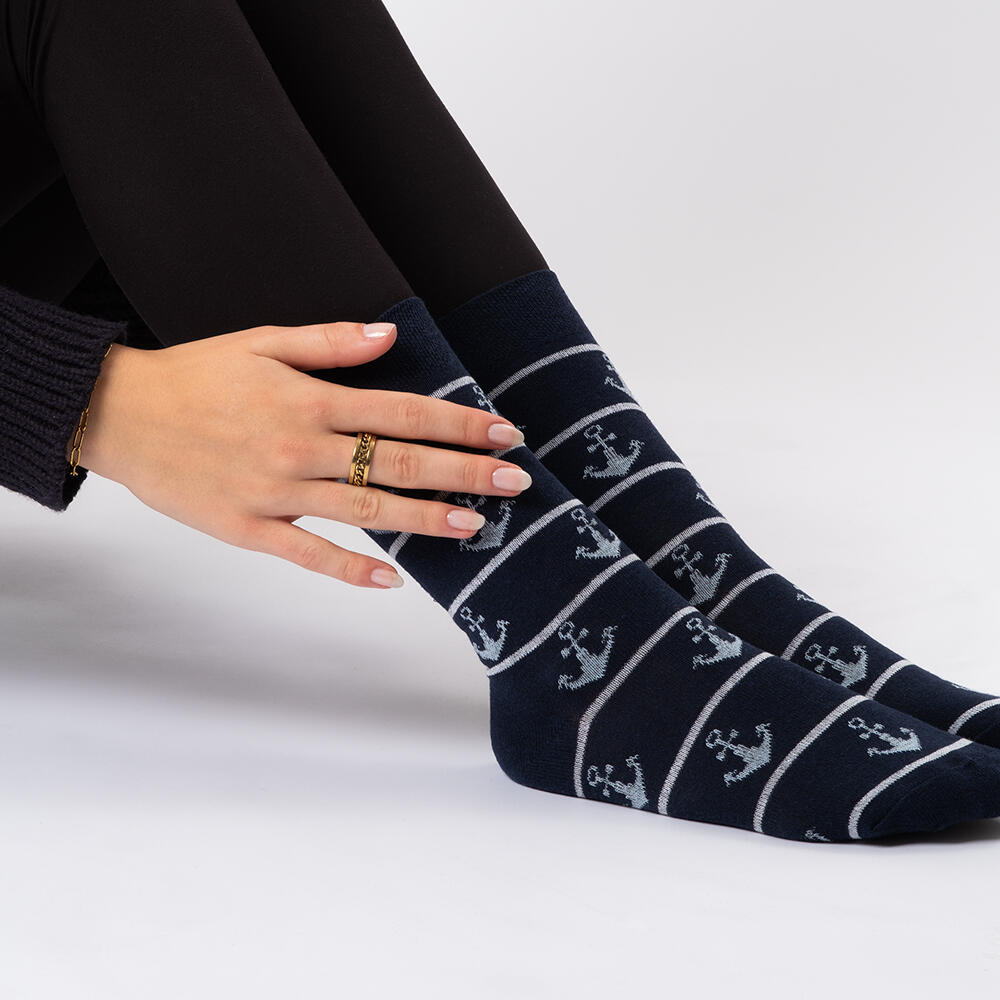 Damen Baumwollsocken 10er Pack (Modell: Lotte) 3/6