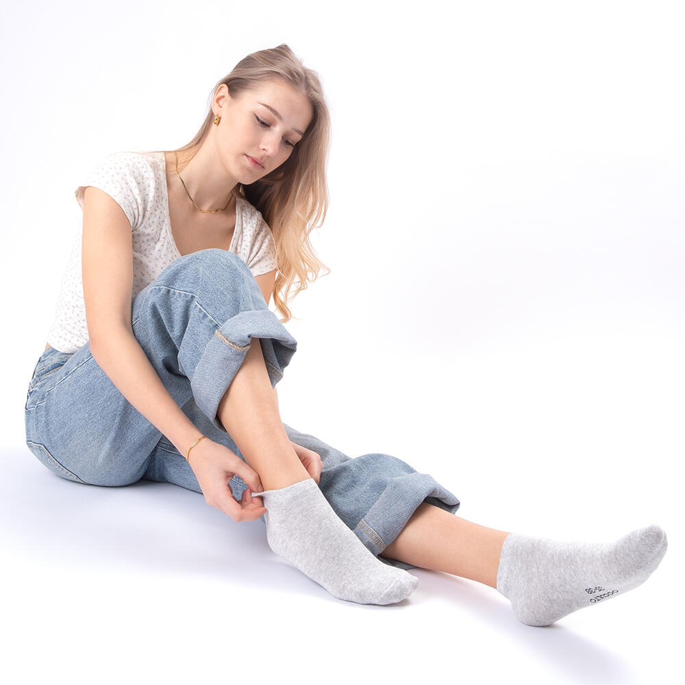 Damen Sneakersocken 10er Pack (Modell: Alexa) Wht 35-38 2/6