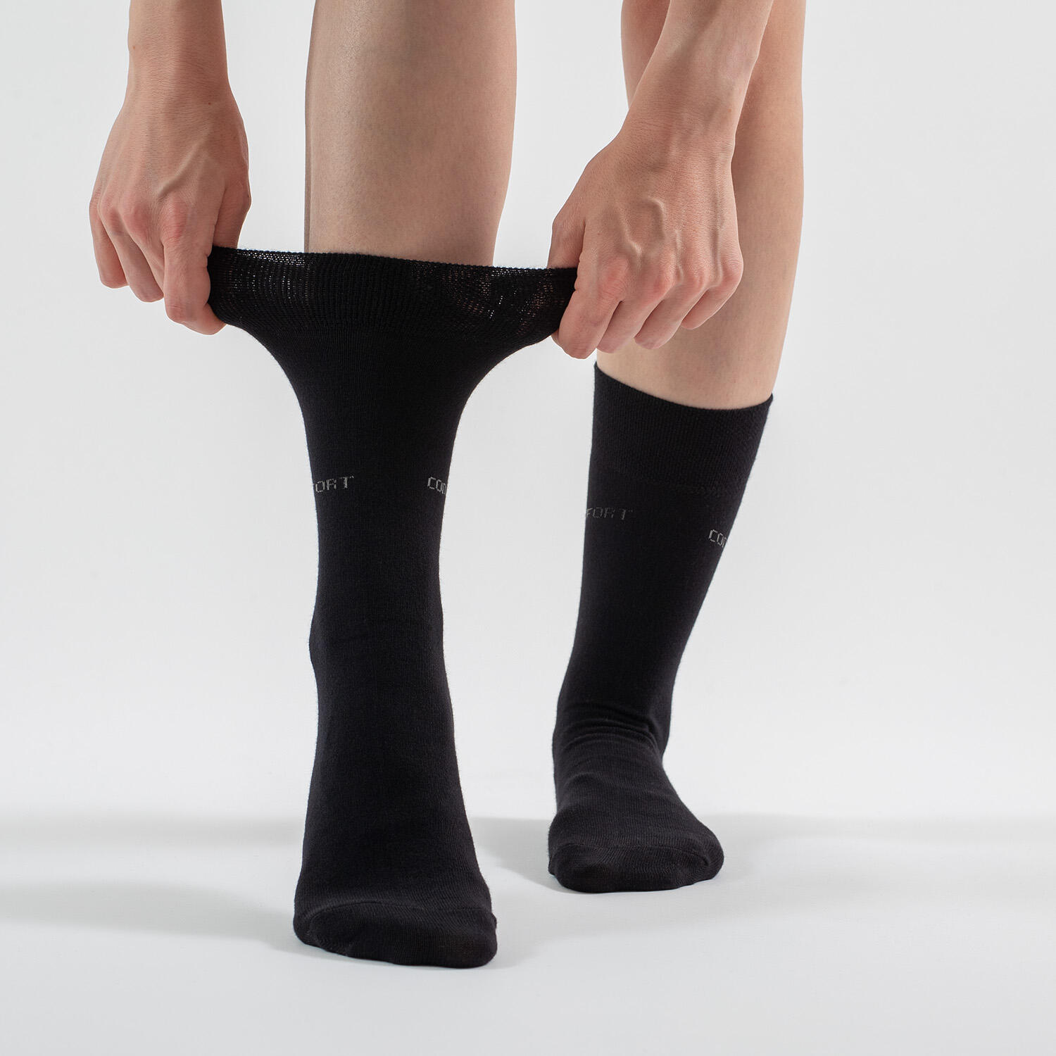 Damen Komfort Socken ohne Gummibund 6er Pack (Modell: Gabi) 2/5