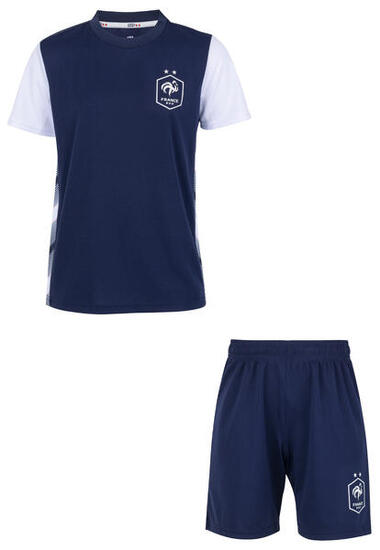 Ensemble Maillot short FFF - Collection officielle Equipe de France de Football