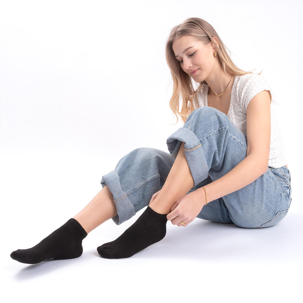 Damen Sneakersocken 10er Pack (Modell: Alexa) Wht 35-38 4/6