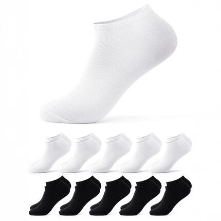 Damen Sneakersocken 10er Pack (Modell: Alexa) Wht 39-42