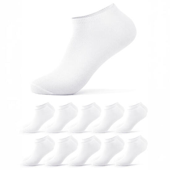 Damen Sneakersocken 10er Pack (Modell: Alexa) Wht 39-42