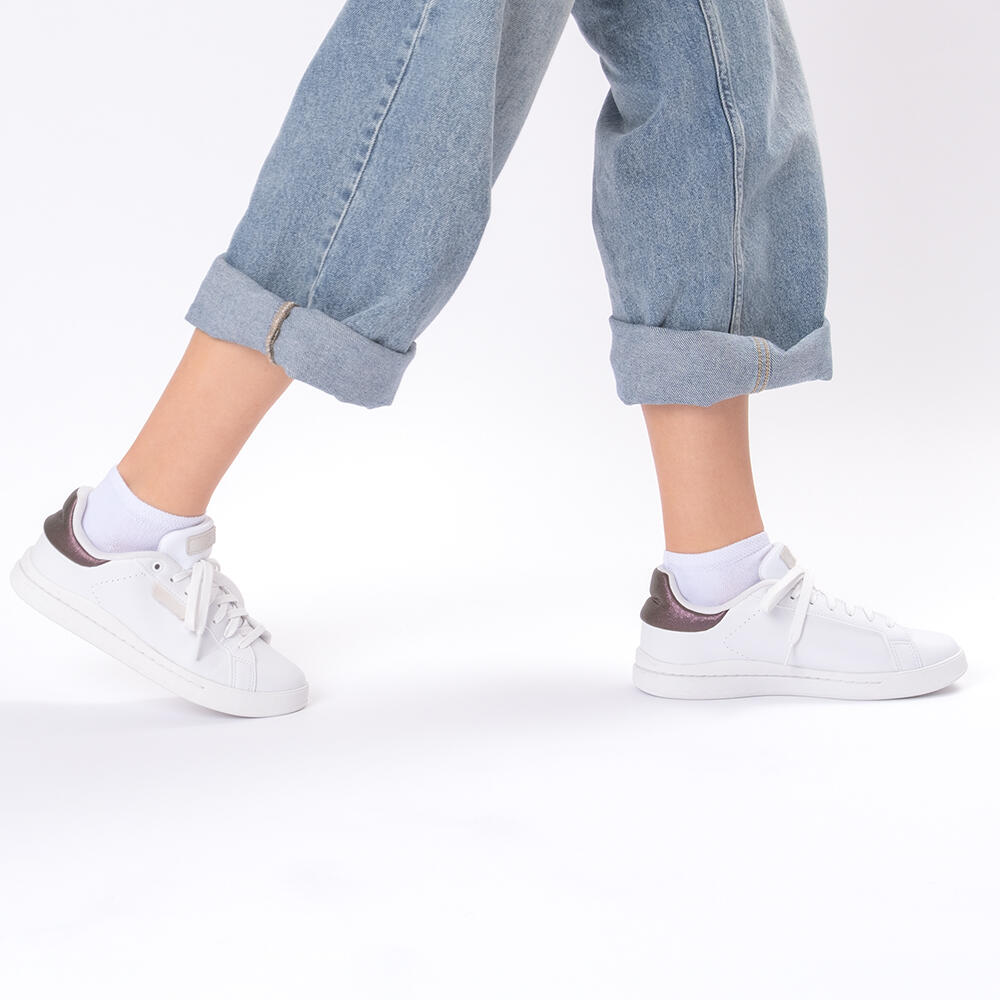 Damen Sneakersocken 10er Pack (Modell: Alexa) Wht 35-38 6/6