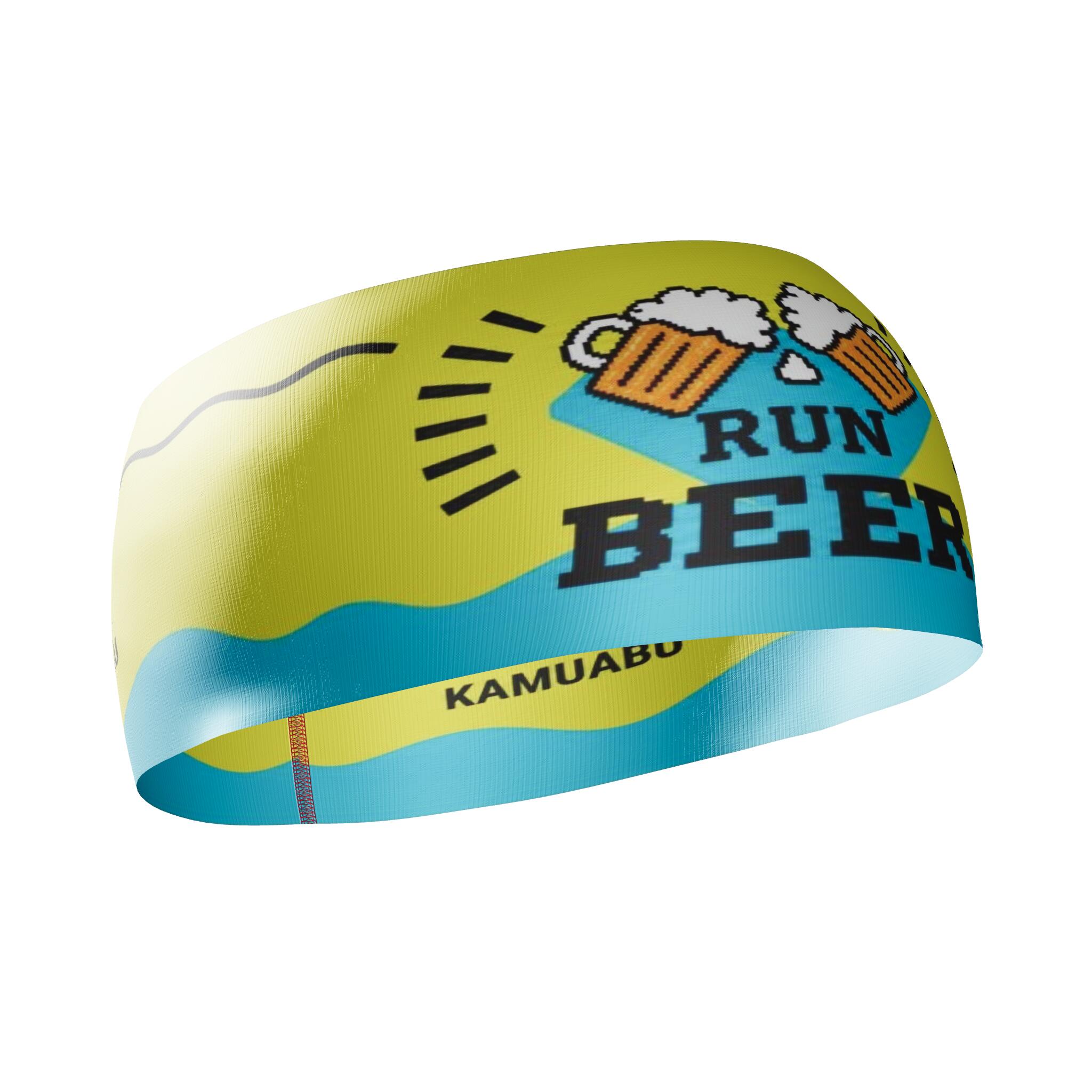 Bandeau de course Elite RUN BEER - Sin Costuras y Reversible 2 EN 1 2/5