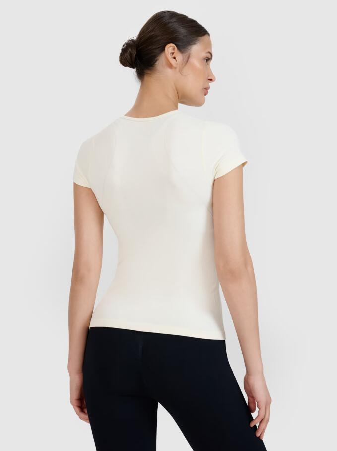T-shirt de fitness a manches courtes pour femmes 5/7