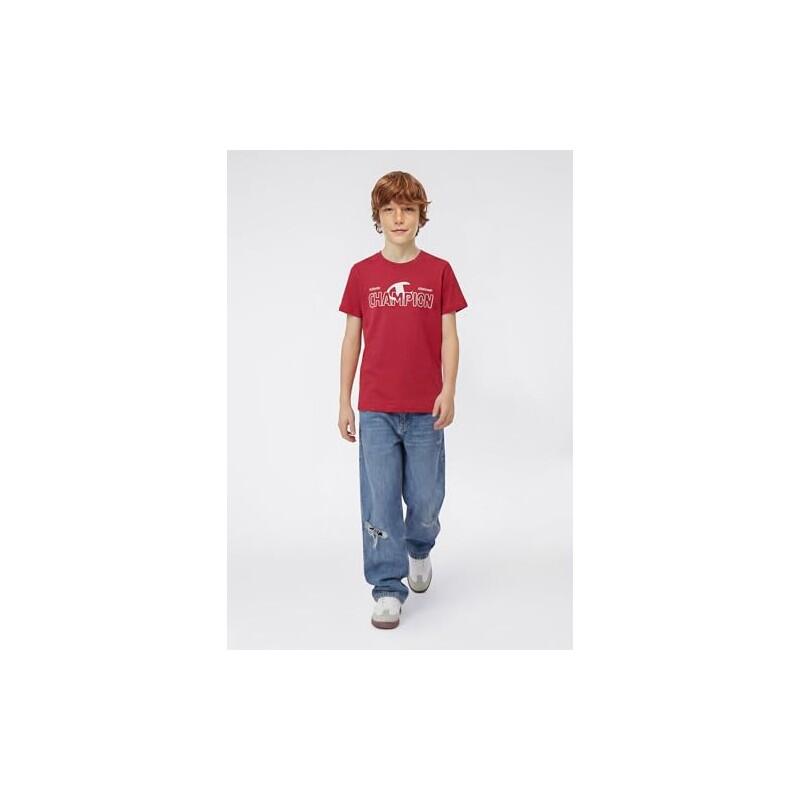 Camiseta Champion roja niño 307553-014 4/5