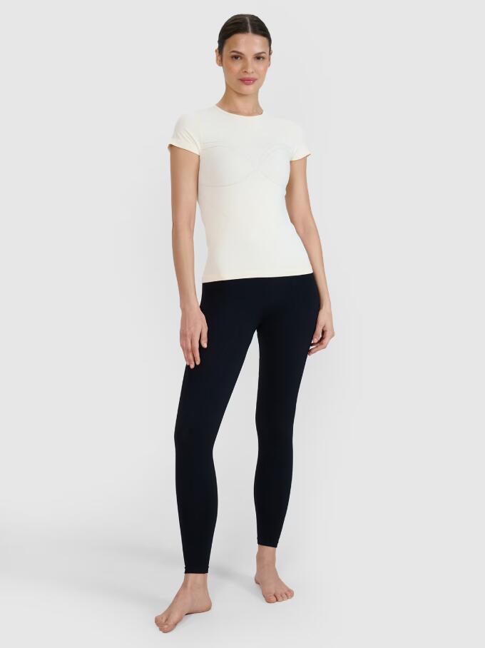 T-shirt de fitness a manches courtes pour femmes 4/7