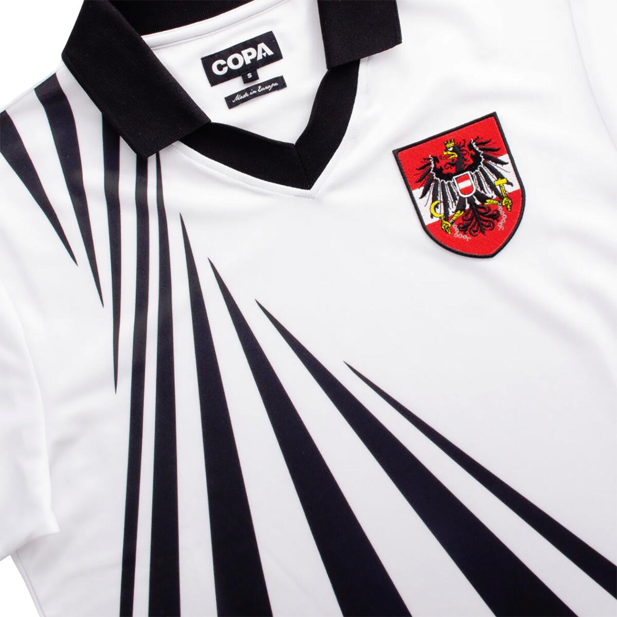 Austria 1990 - 92 - Retro Voetbalshirt - Wit – COPA Football 4/7