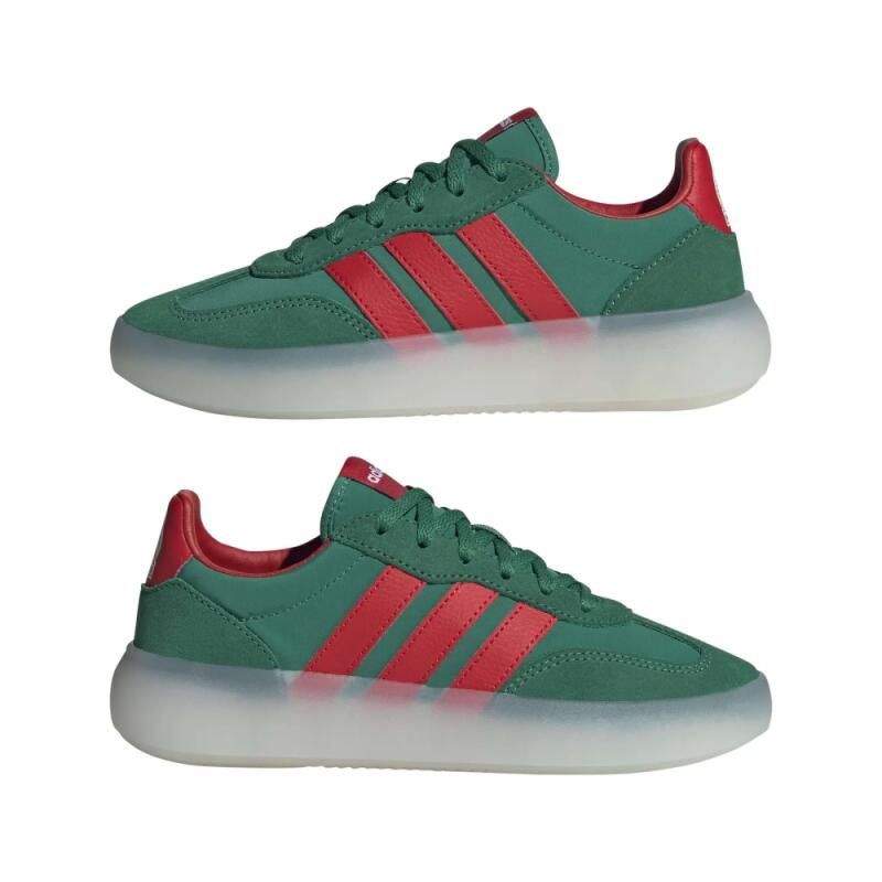 Zapatilla adidas Barreda Decode J - Futbol sala unisex junior, verde 4/5