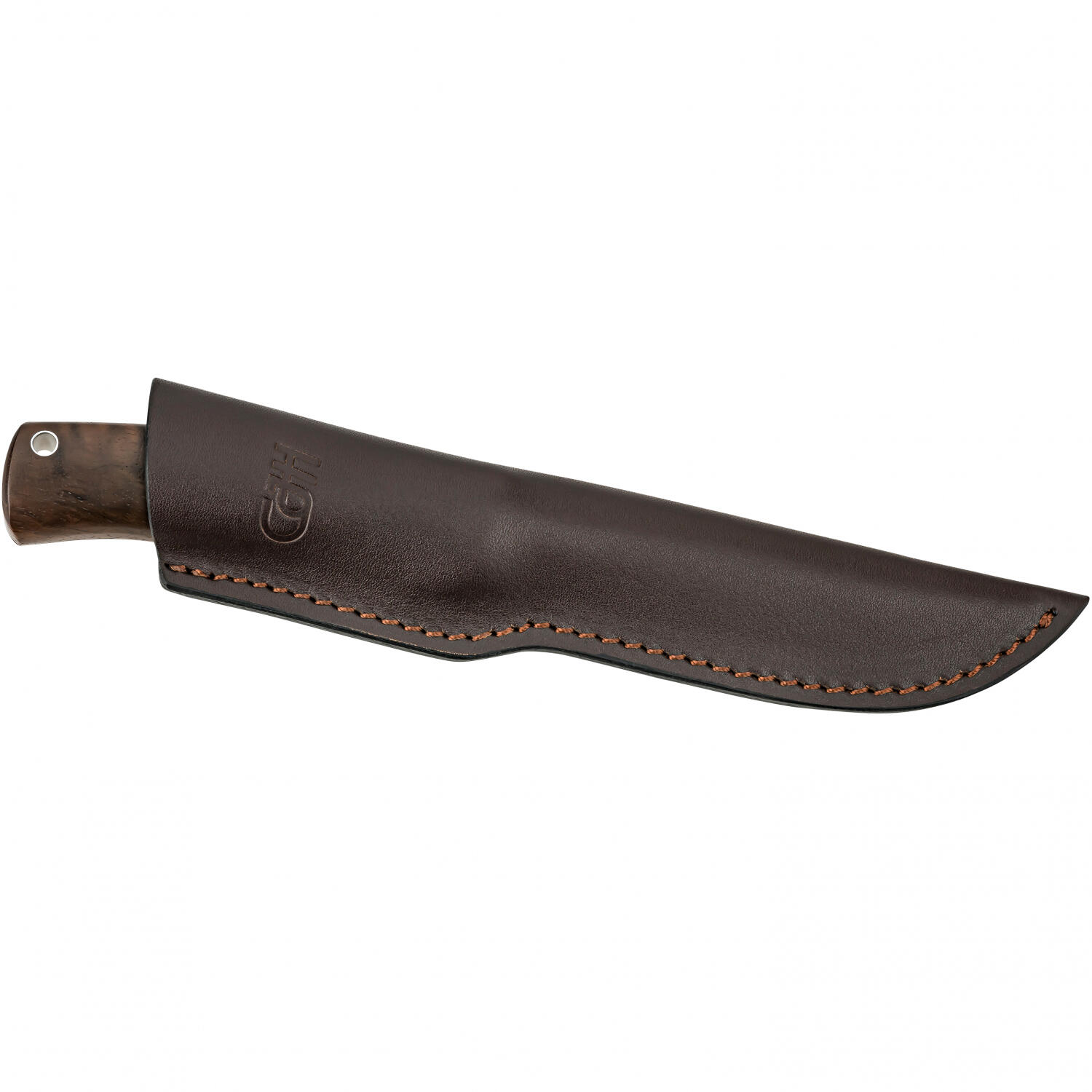 Cuchillo de cinturón cuchillo de trabajo outdoor pesca espiga completa madera 3/5