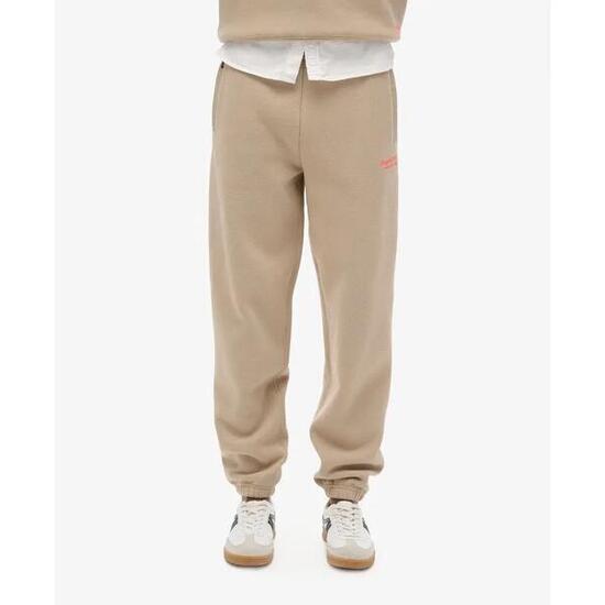Damskie spodnie dresowe ze ściągaczami przy kostkach Superdry Essential Logo