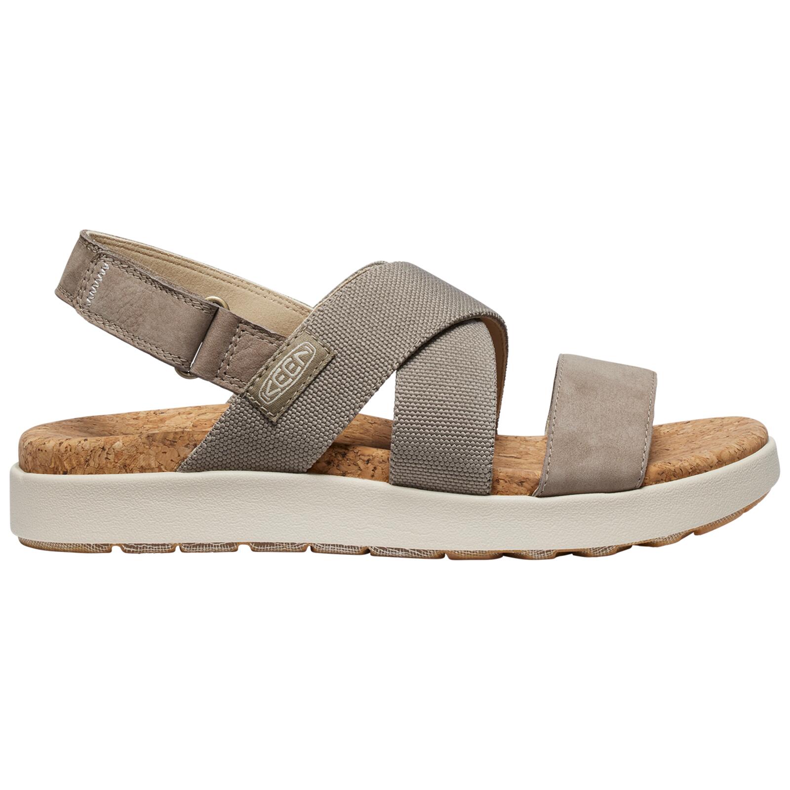 KEEN ELLE CRISS CROSS BRINDLE/BIRCH KE-1028630 Damensandalen 4/7