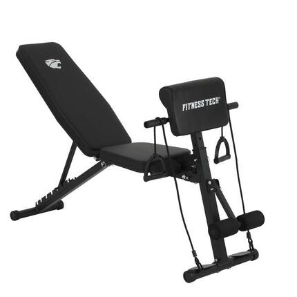 Banc Abdominaux Multifonction Inclinable Fitness Tech