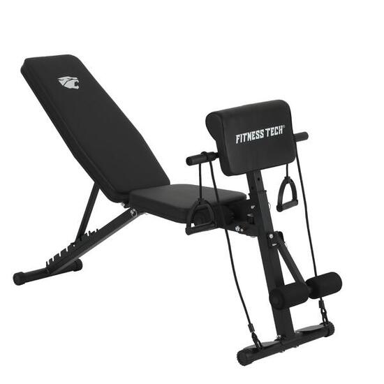 Banc Abdominaux Multifonction Inclinable Fitness Tech