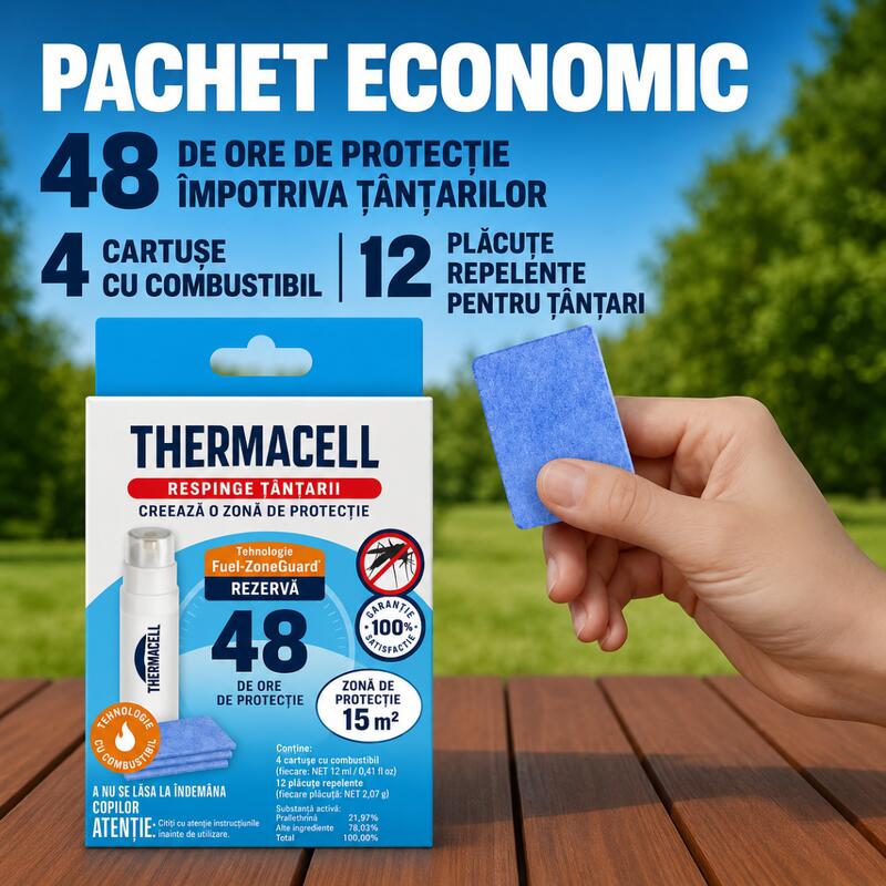 Kit de reincarcare Thermacell R-4, 48 ore