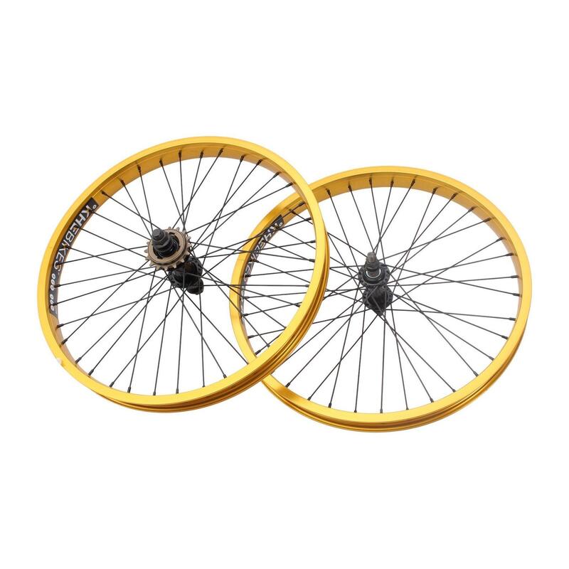 Set roți BMX KHE PRISM 20 inch auriu